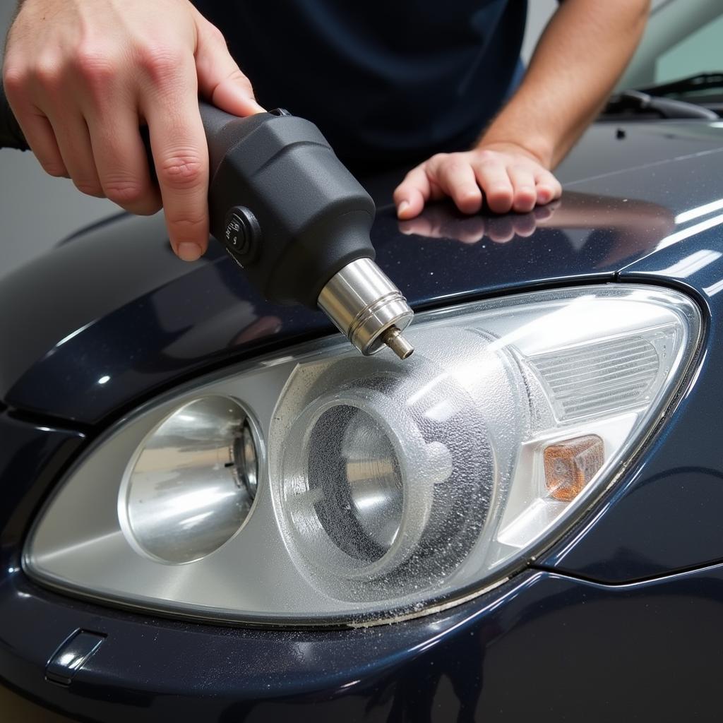 Fixing Bubbling Front Plate Plastic Using Heat Gun