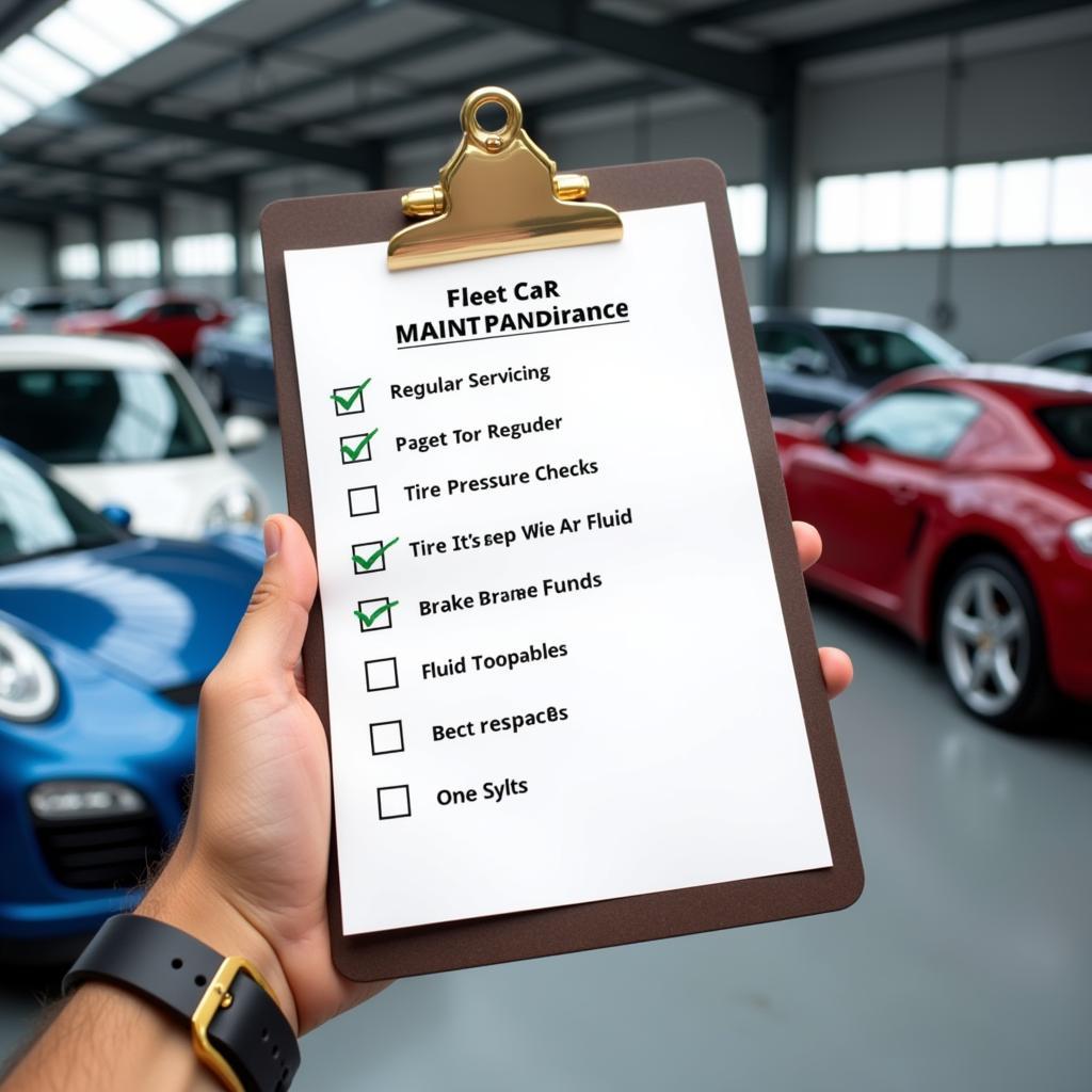 Fleet Car Maintenance Checklist UK