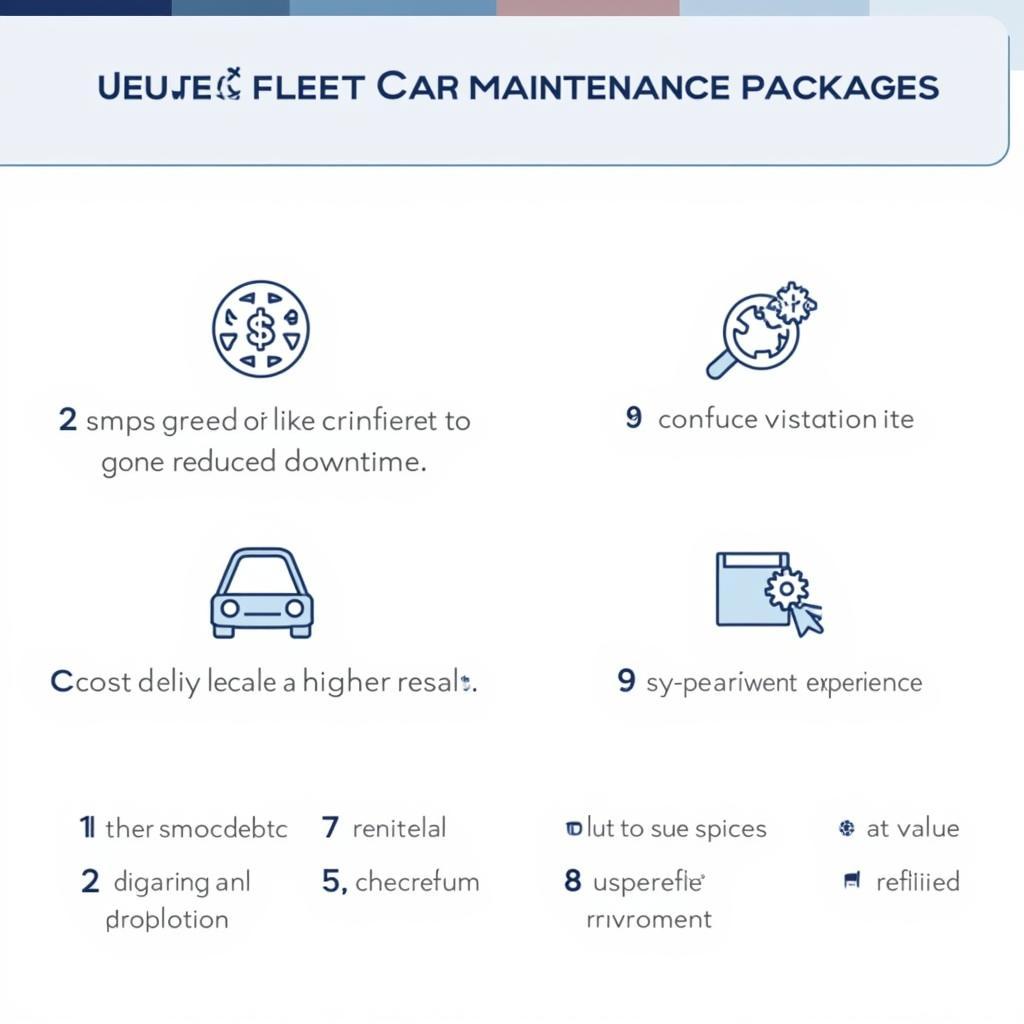 Benefits of Fleet Car Maintenance Packages