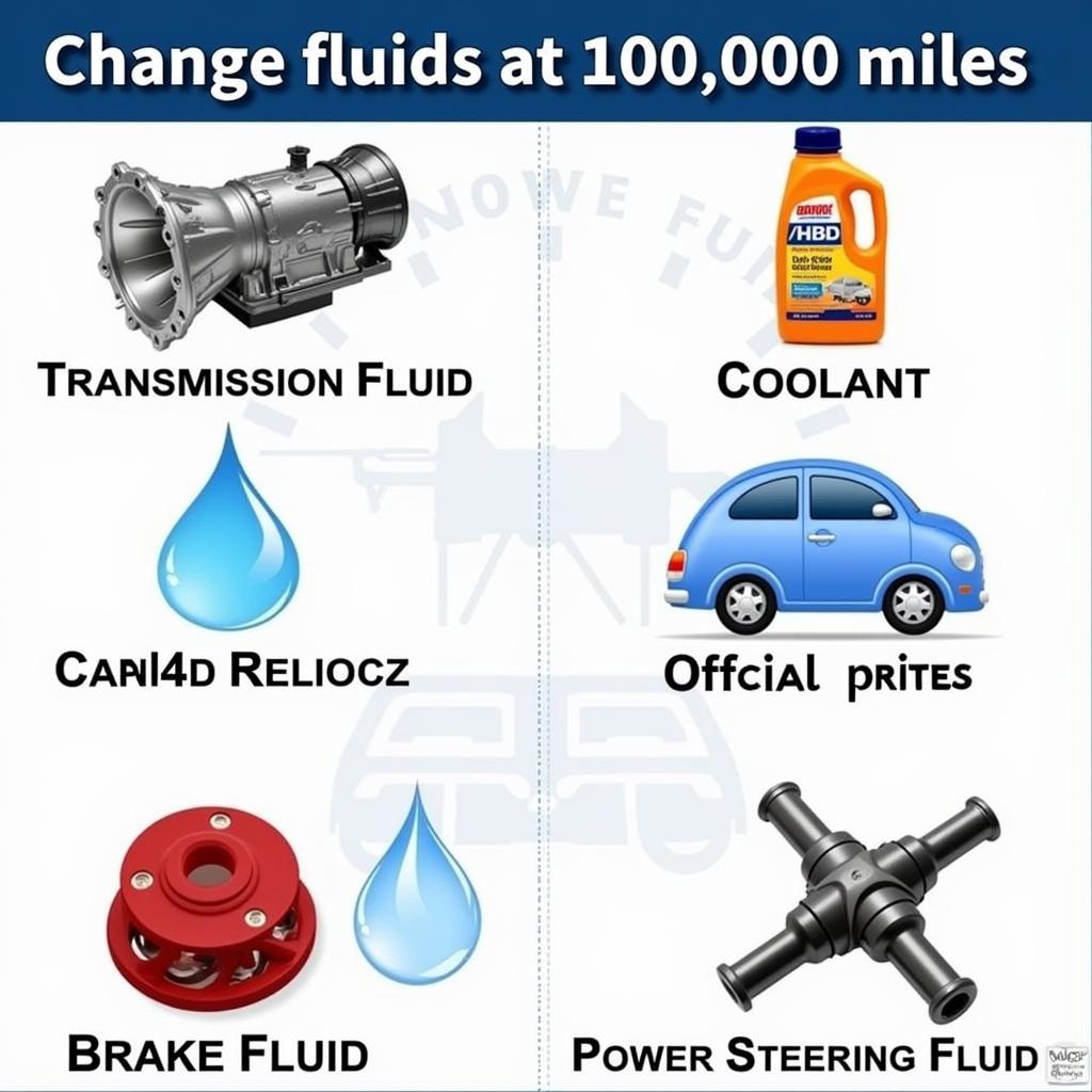 Essential Fluid Changes at 100,000 Miles