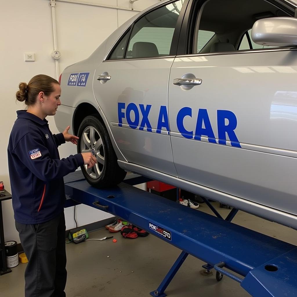 Oakland Fox Rent A Car Maintenance Check