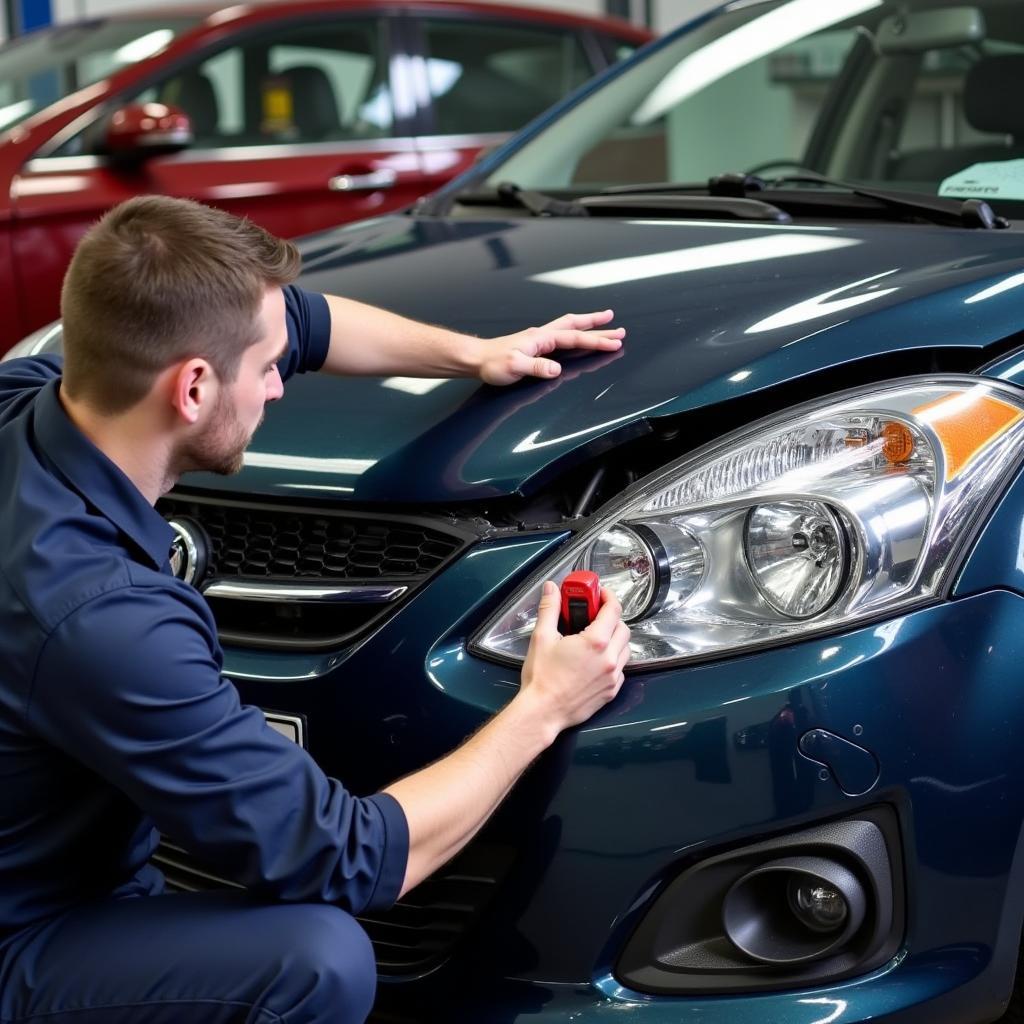 Assessing Front-End Car Damage