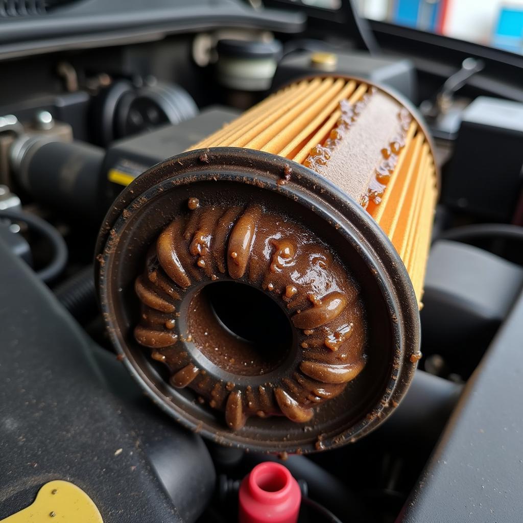 Clogged Fuel Filter Preventing Car from Starting