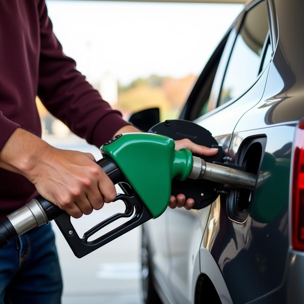 Fueling Car with Quality Gasoline