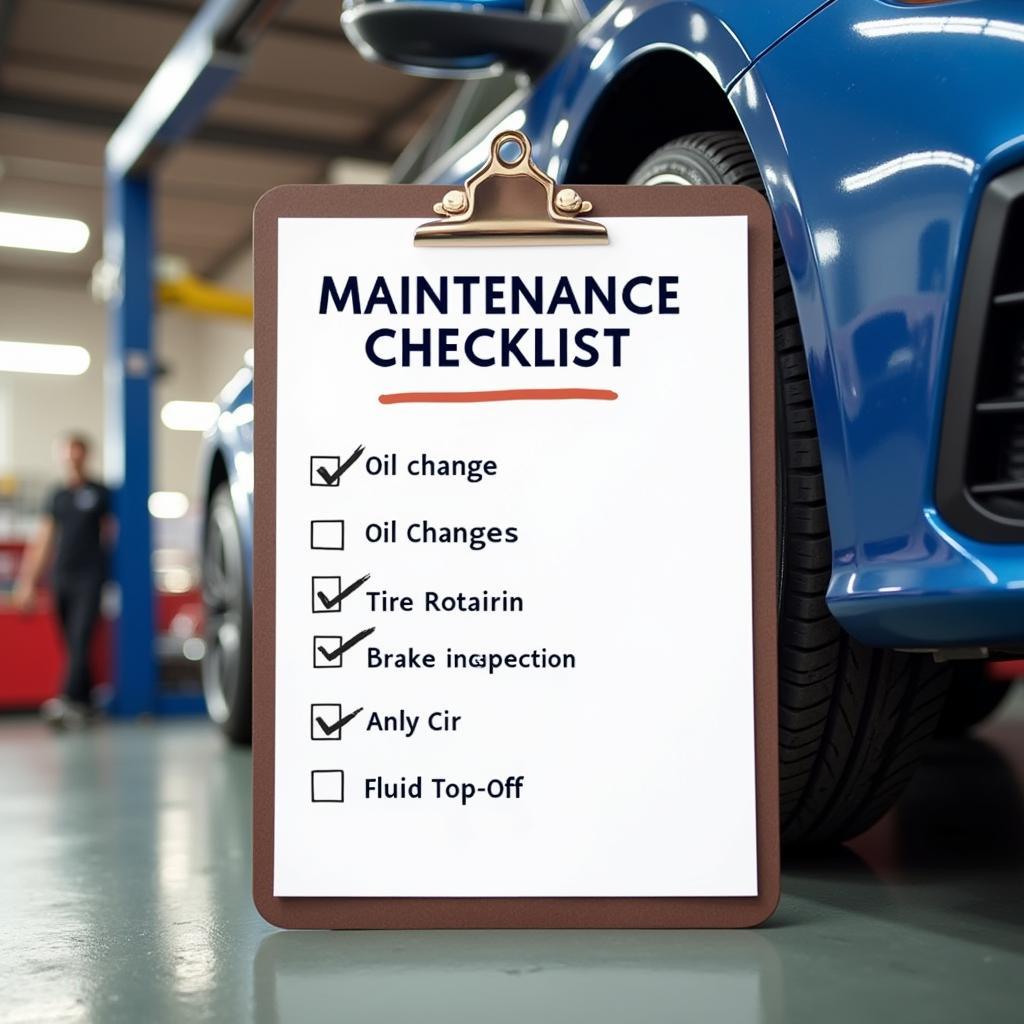 Car Maintenance Checklist in Greeley