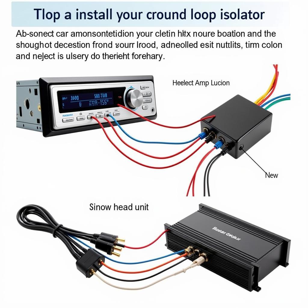 Ground Loop Isolator Installation