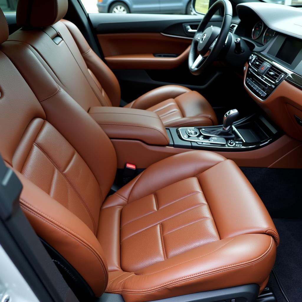 Maintaining the pristine interior of a high-end car in Naples is essential for preserving its value.