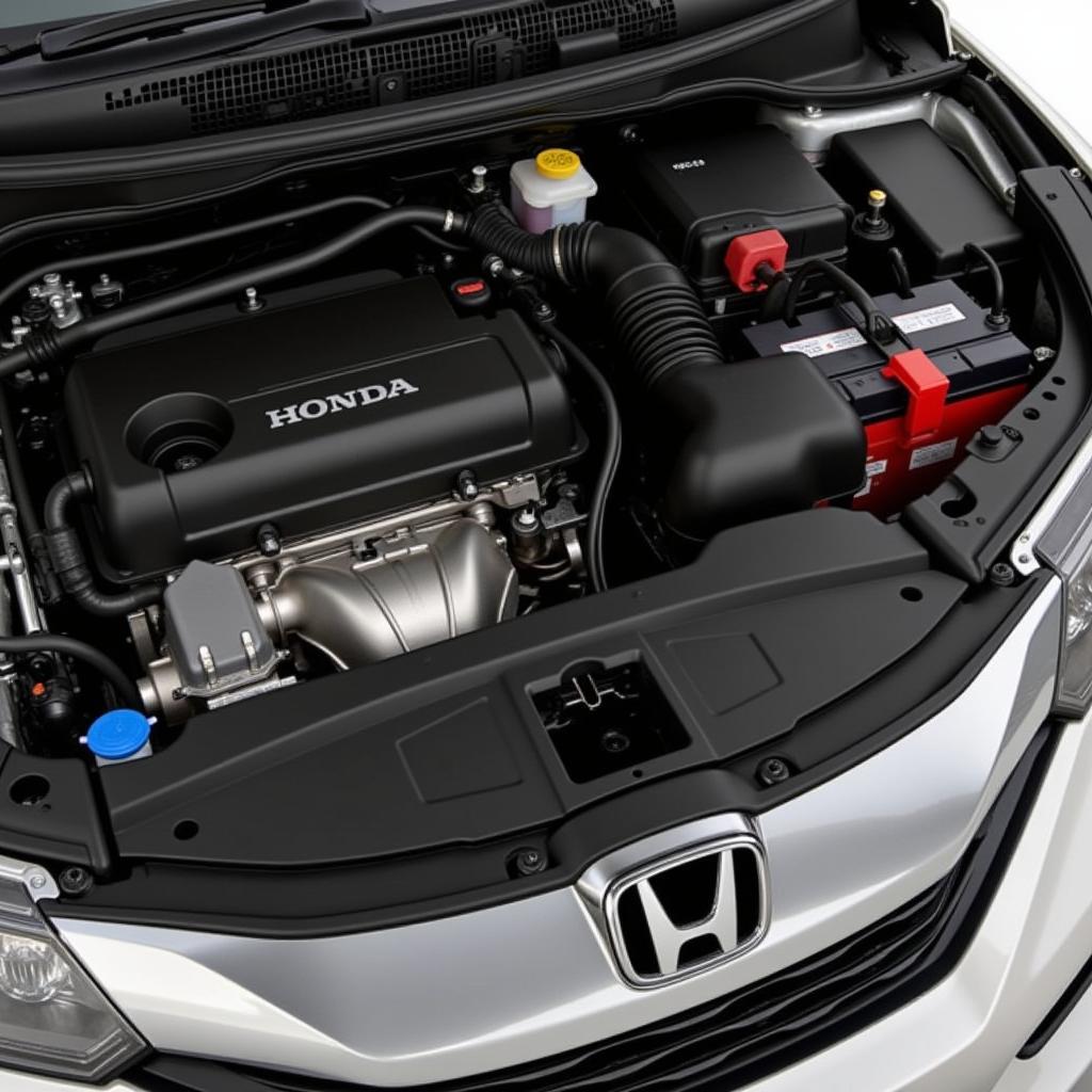 Honda City Diesel Engine Compartment