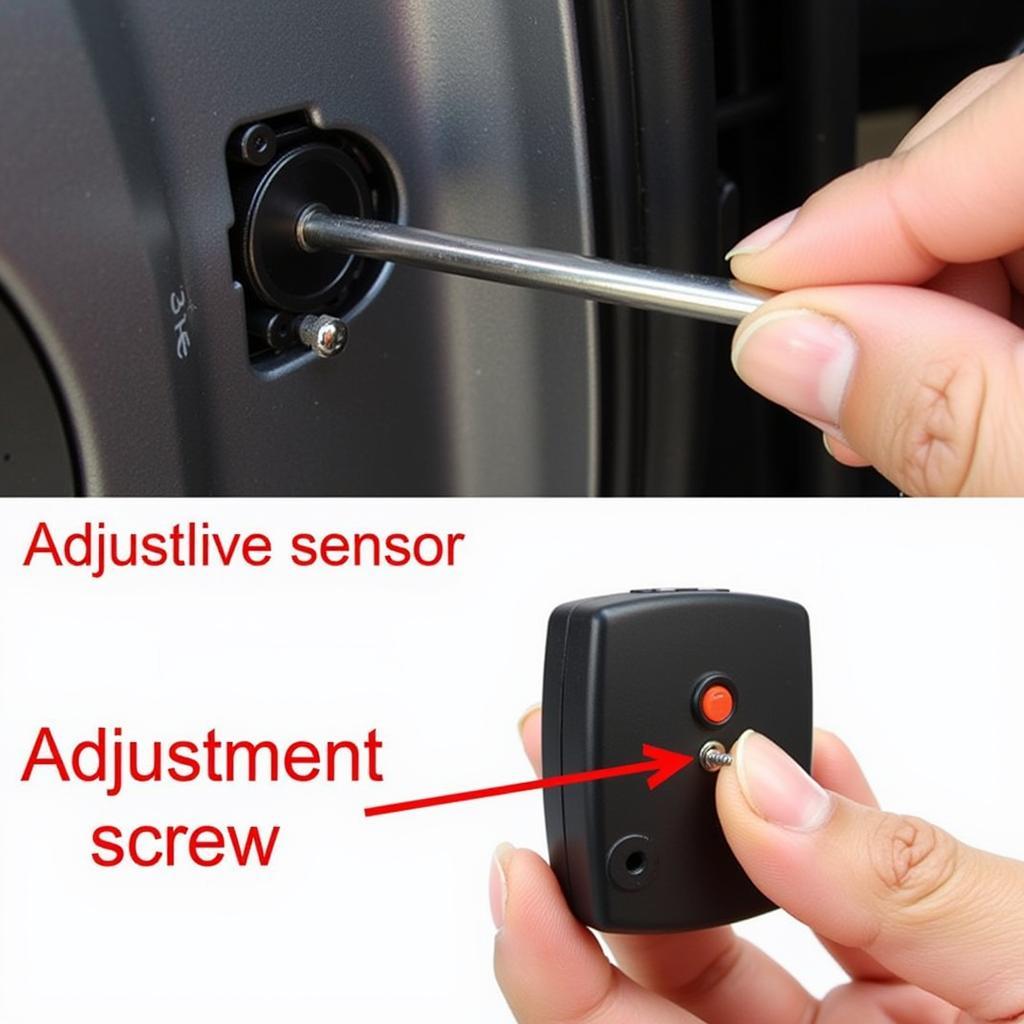 Adjusting the Shock Sensor on a Hornet Car Alarm