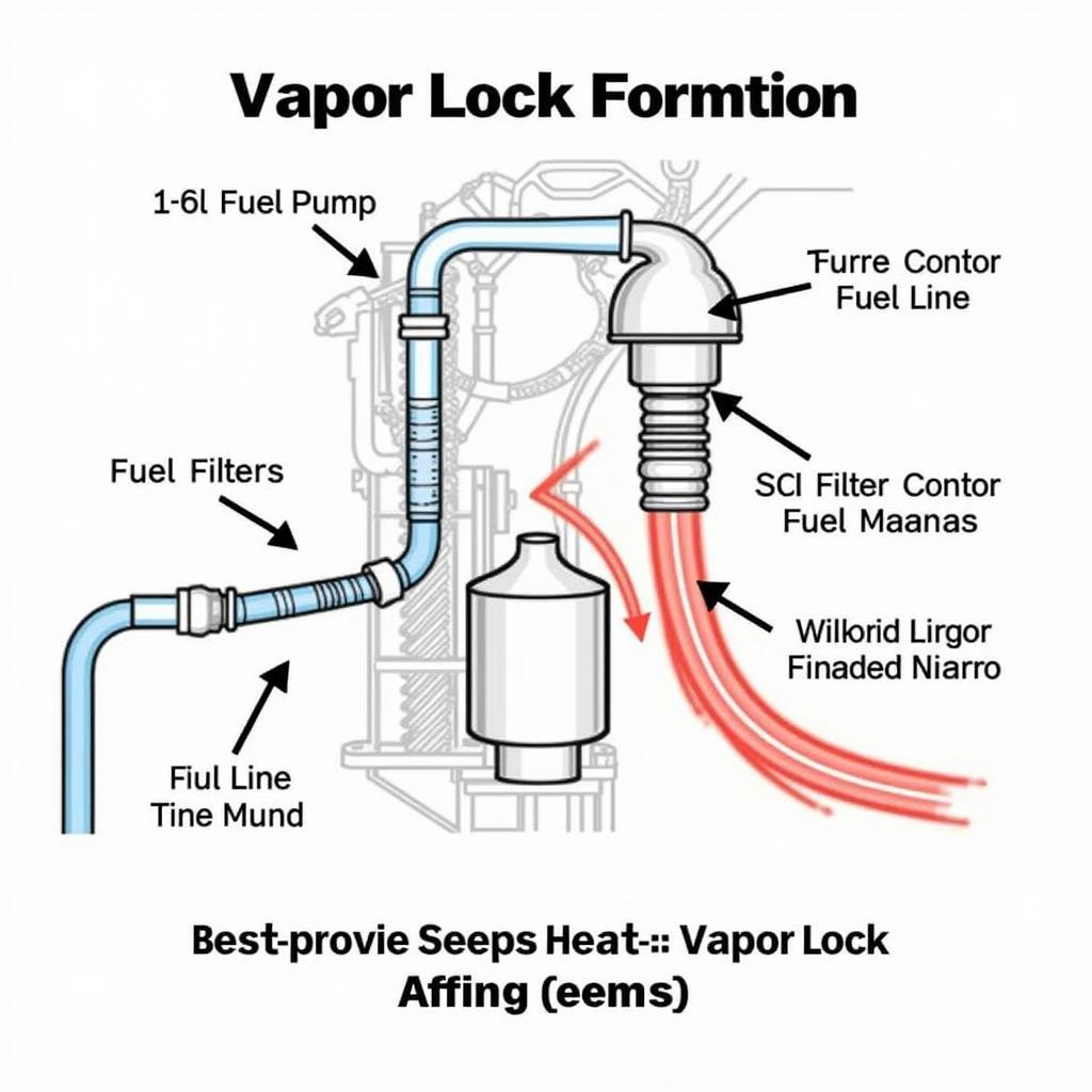 Fuel system components causing hot start issues