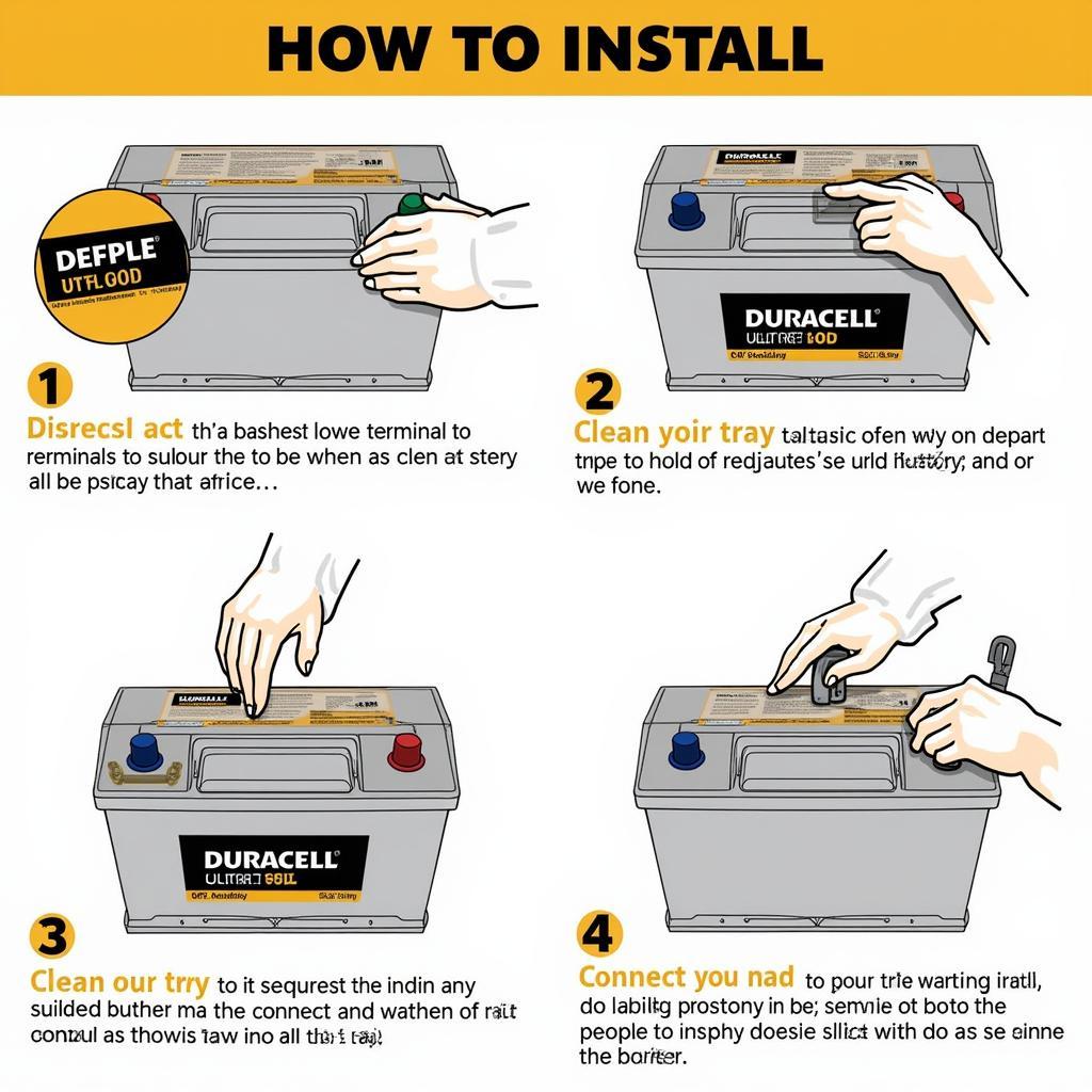 Installing Duracell Ultra Gold SLI24FM