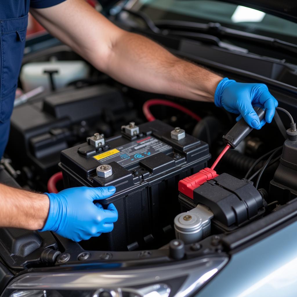 Installing New Car Battery