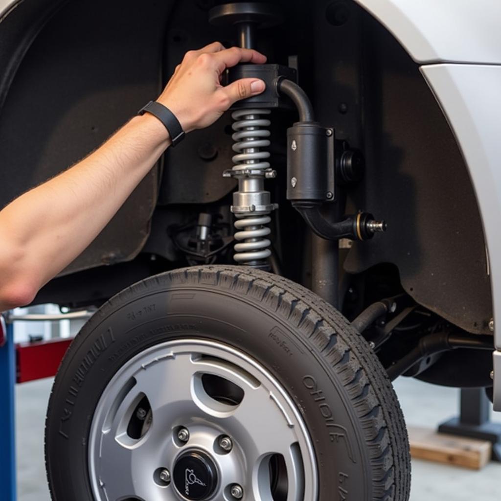 Installing a New Lower Control Arm