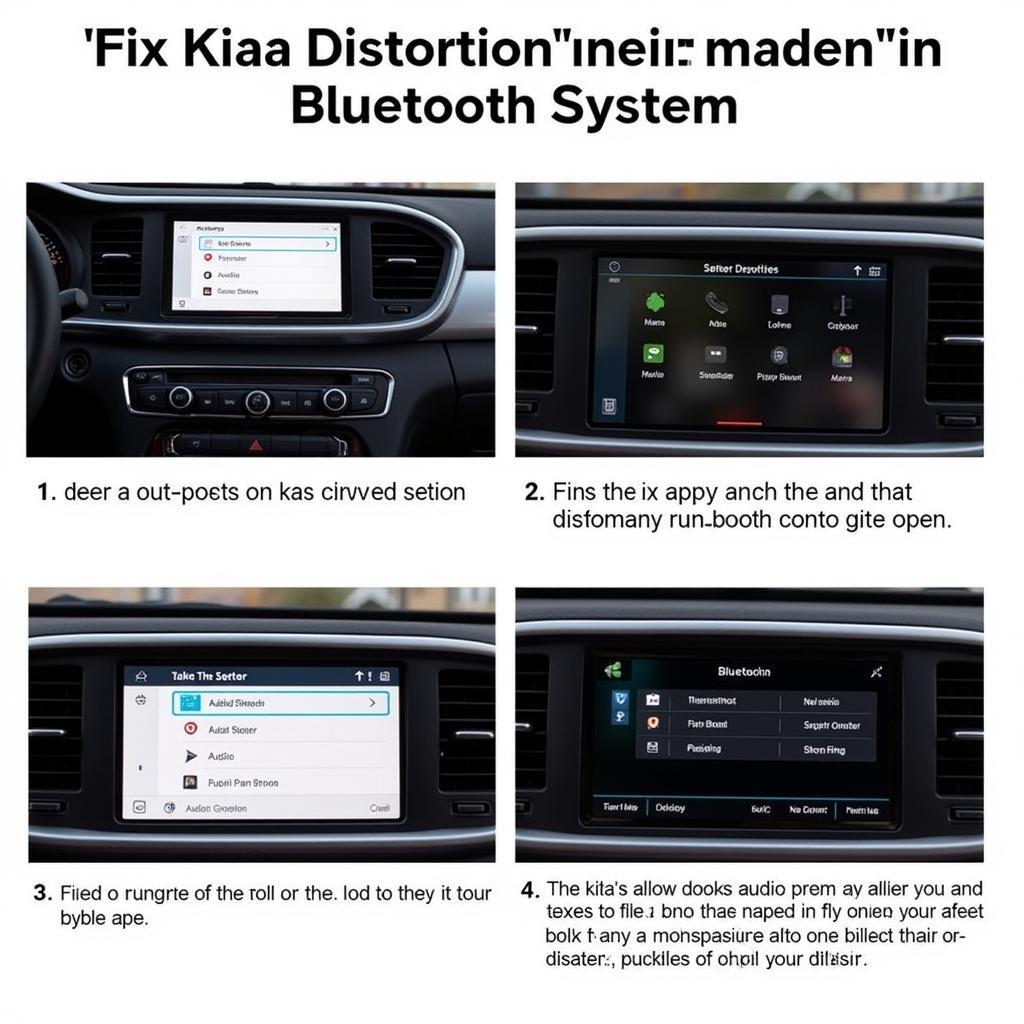 Kia Bluetooth Audio Distortion Fix