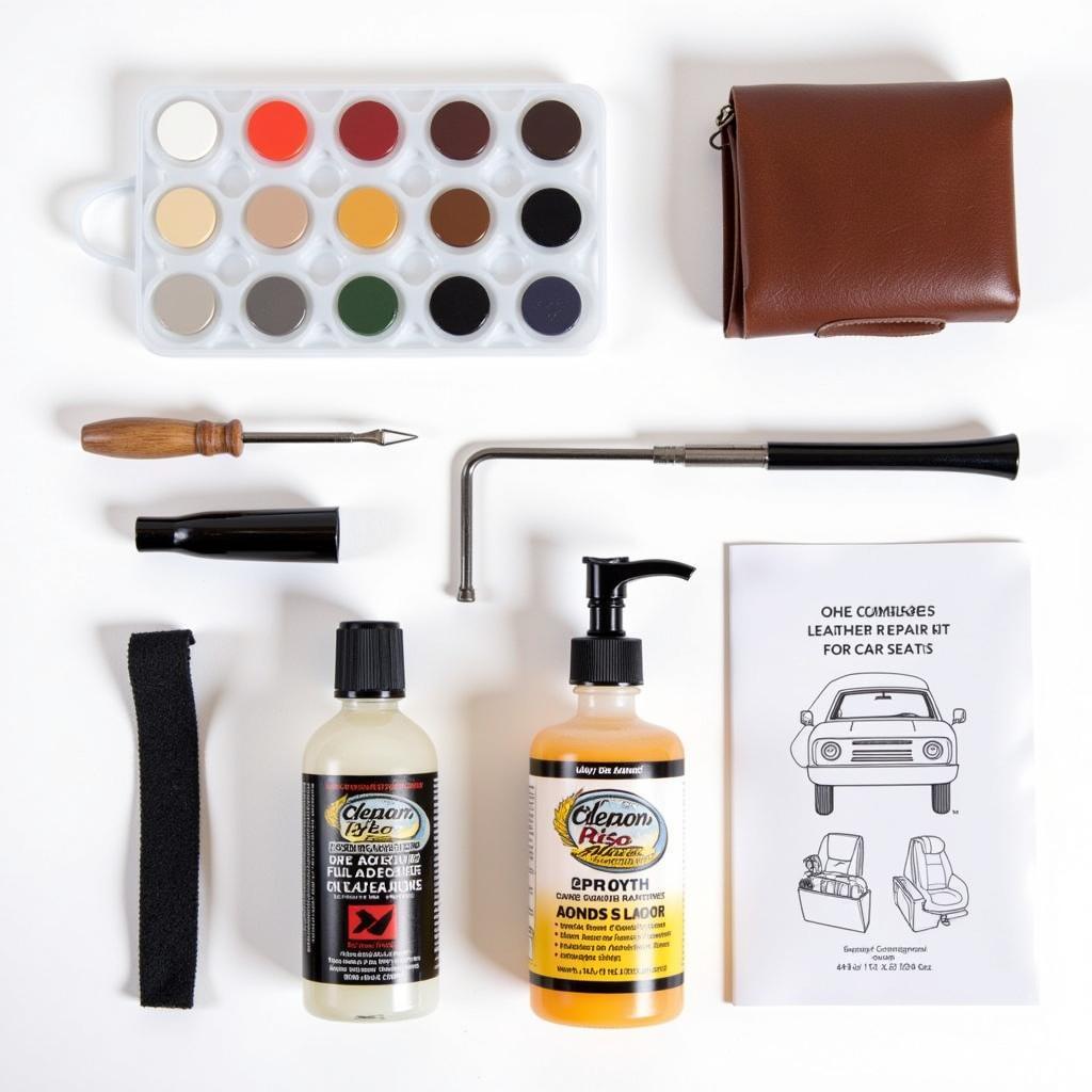 Leather Repair Kit for Car Seats