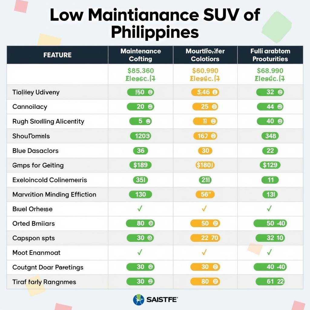 Low Maintenance SUV Comparison in the Philippines