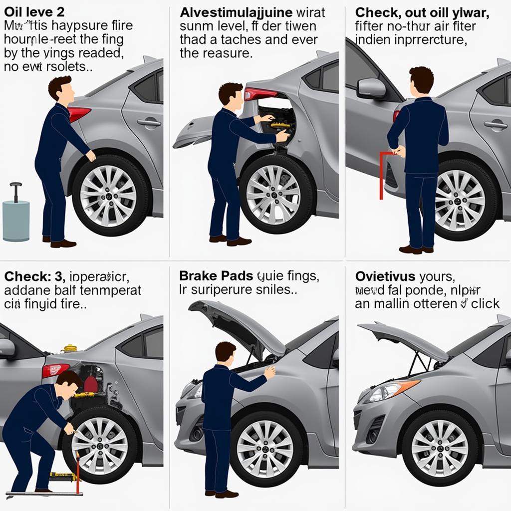 Mazda 2 Routine Checks: Oil, Tires, Fluids, Brakes, Air Filter