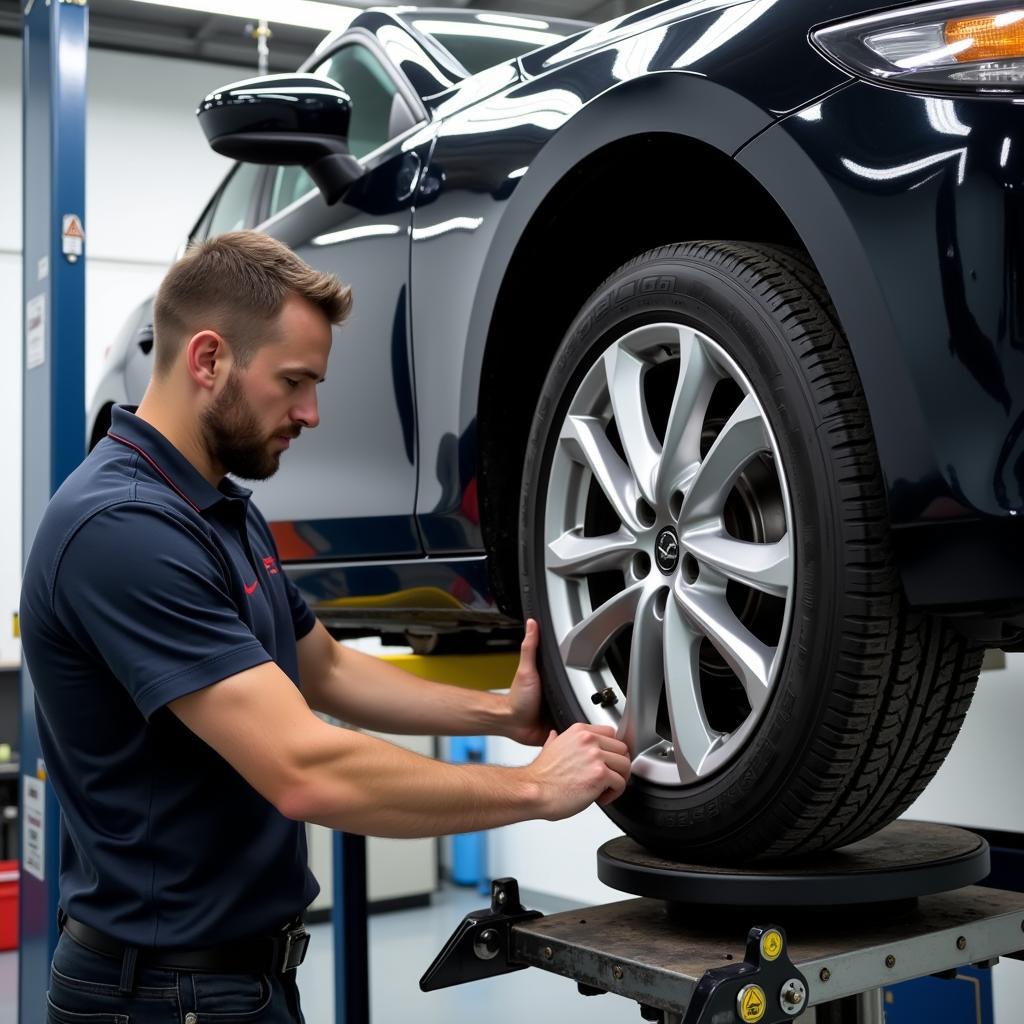 Mazda 3 Tire Rotation and Balance