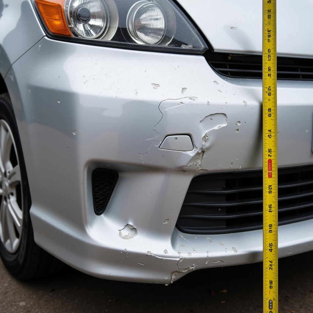 Assessing Damage After a Minor Car Crash