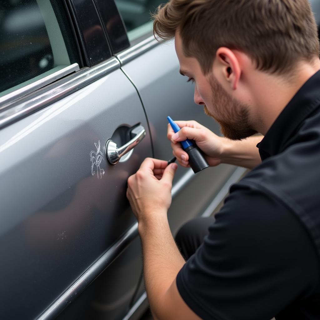 Minor Car Scratch Repair