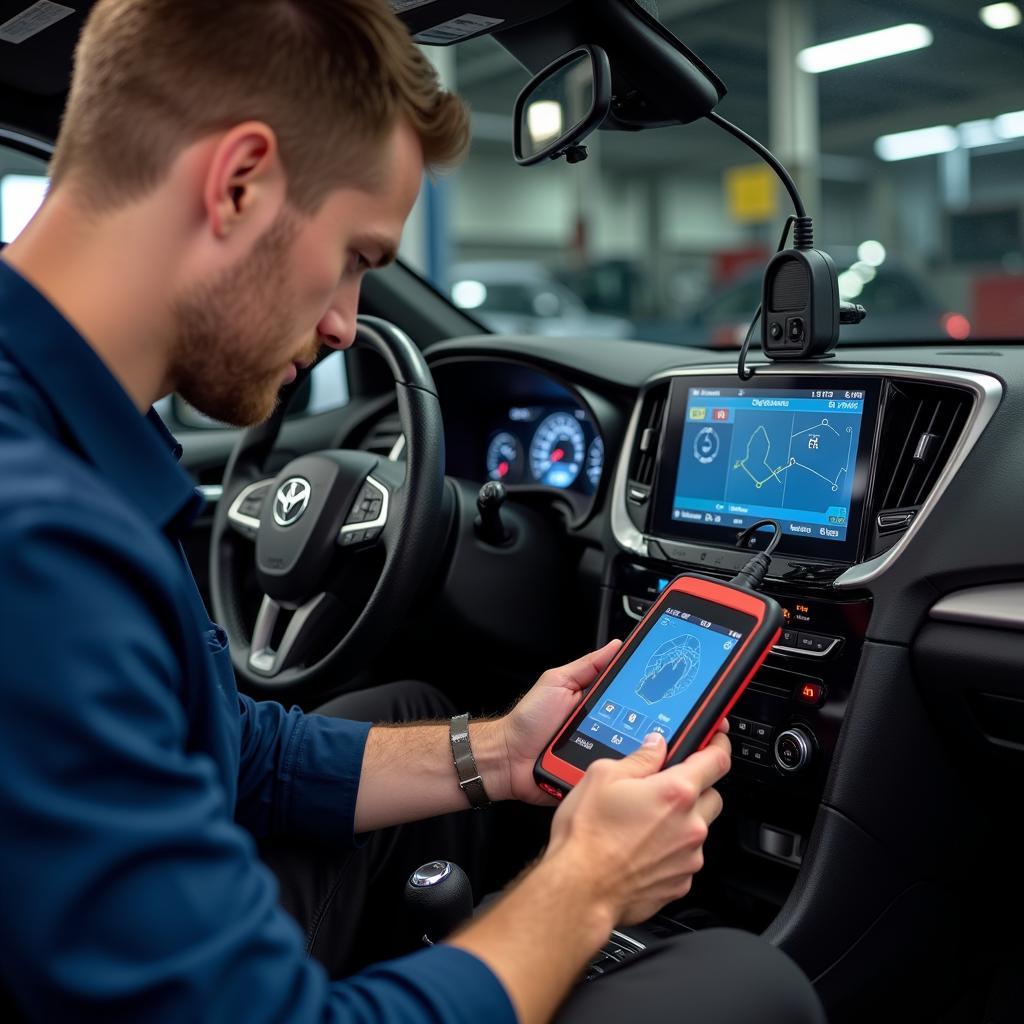 Modern Car Diagnostics for Complex Systems