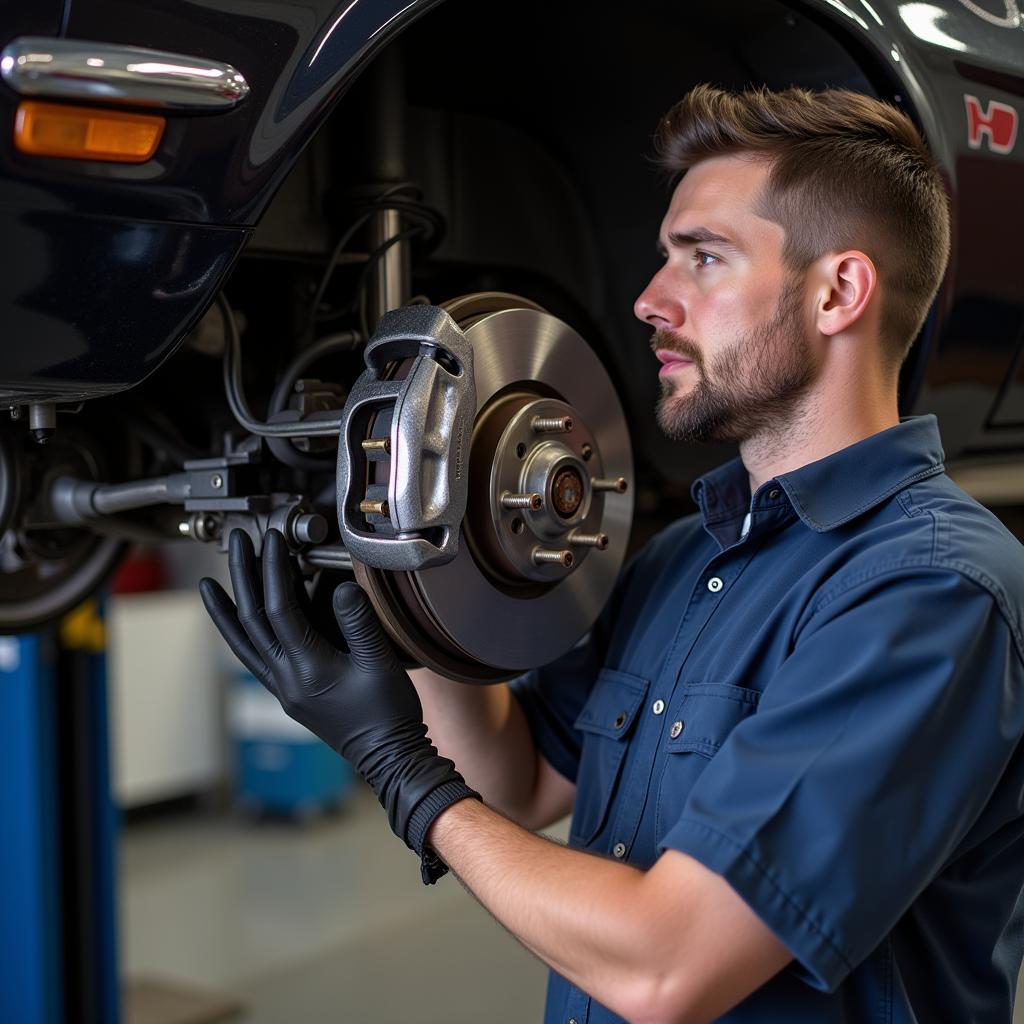 Inspecting Muscle Car Brakes