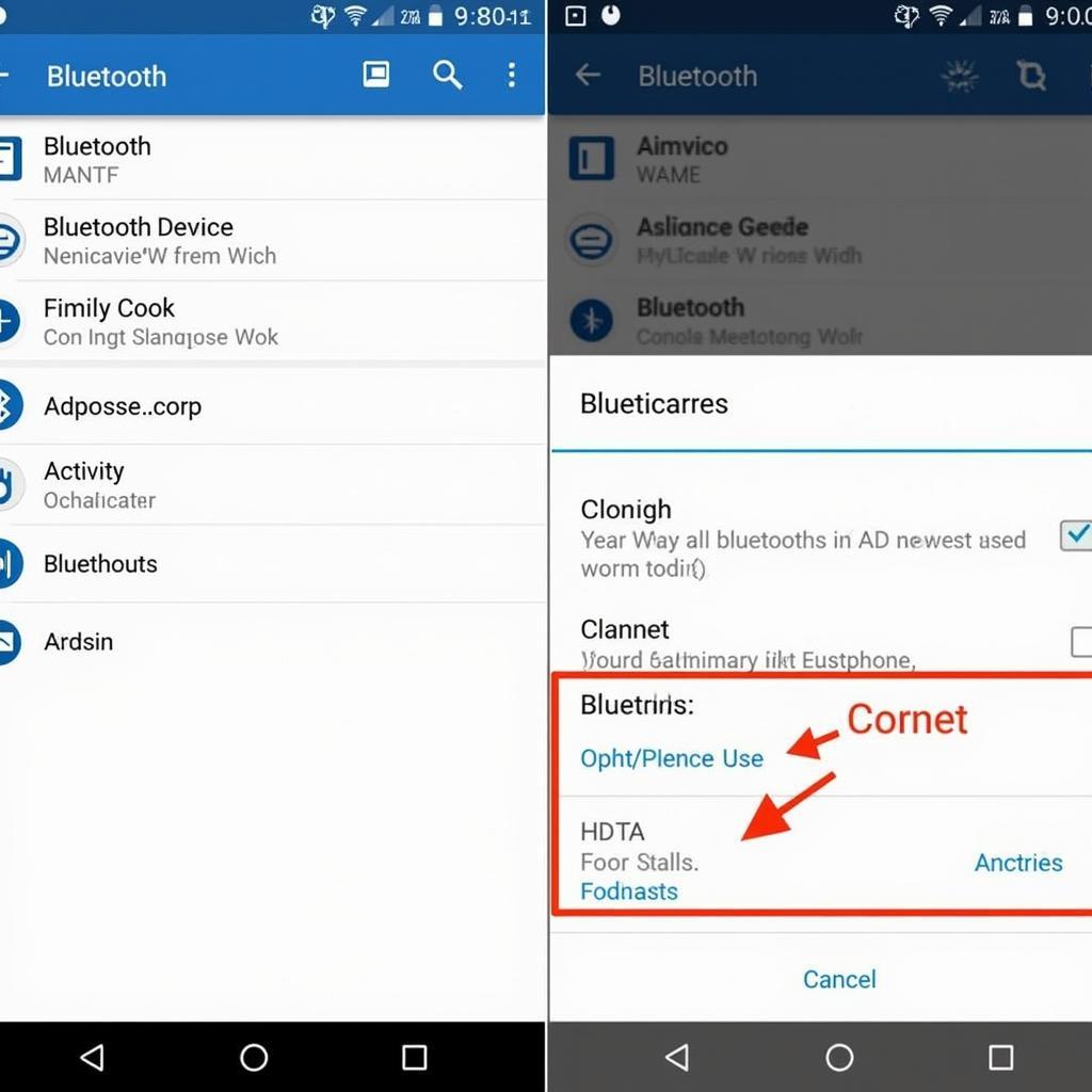 Disconnecting Nexcom Phone from Bluetooth Devices