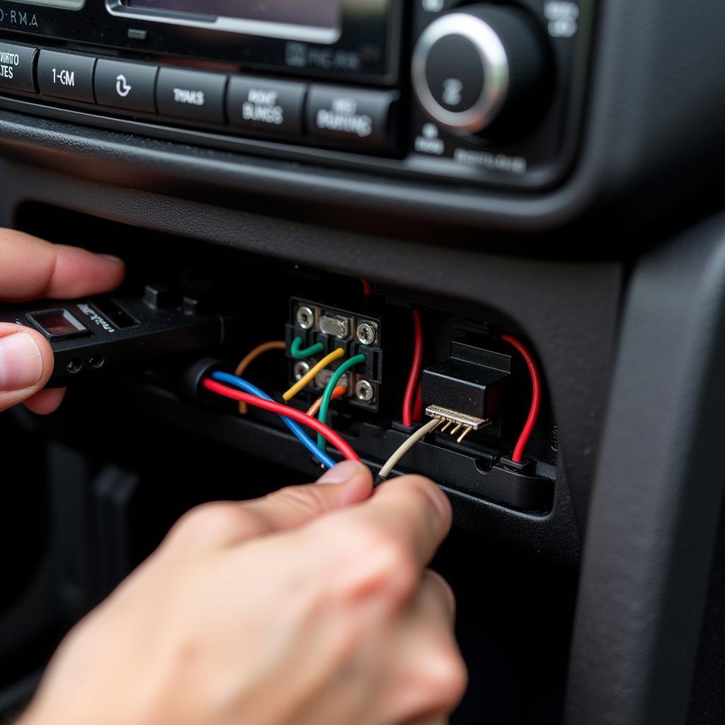 Checking Car Audio Wiring for No Sound Issue