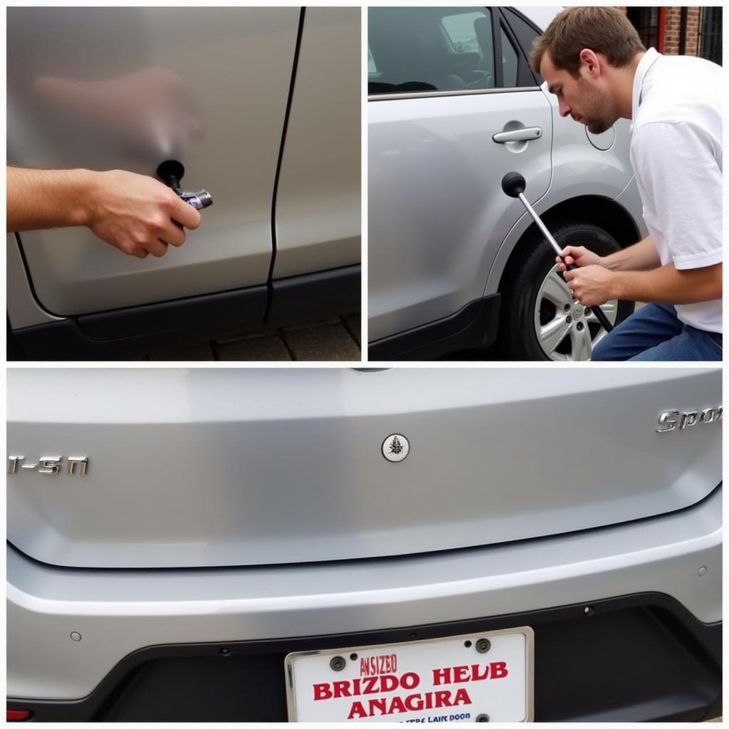 Arlington Paintless Dent Repair Example