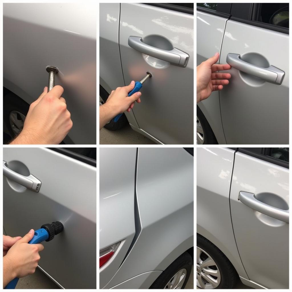 Paintless Dent Repair Process