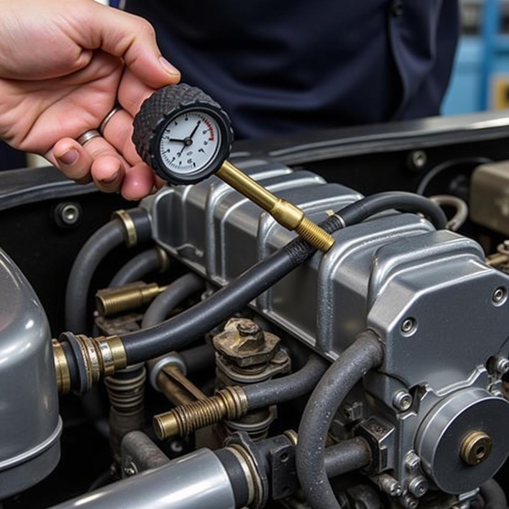 Performing a Compression Test on a Car Engine