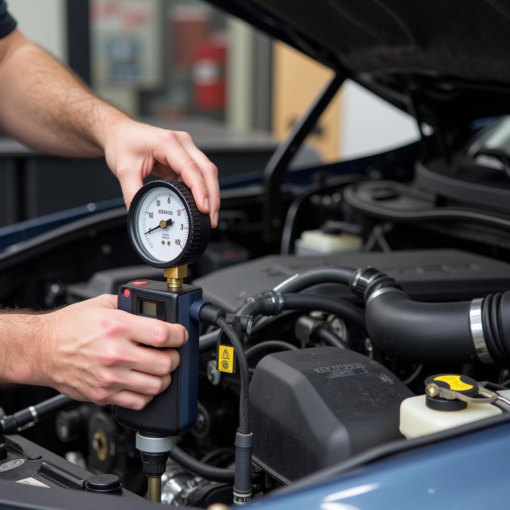 Pressure Testing Car Cooling System