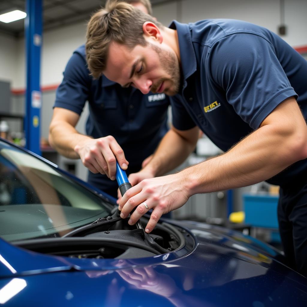 Professional Windshield Seal Replacement Process