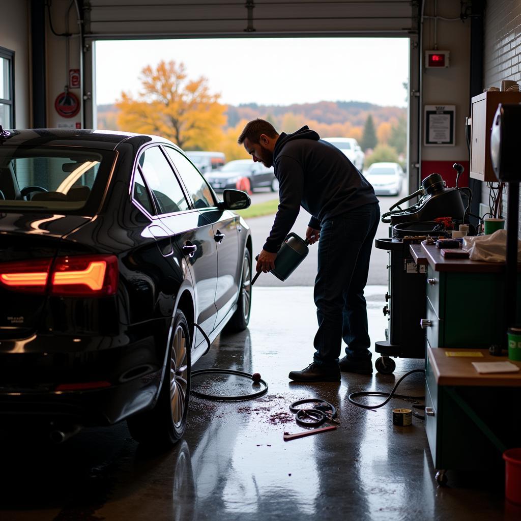 Red Wing Car Maintenance Oil Change