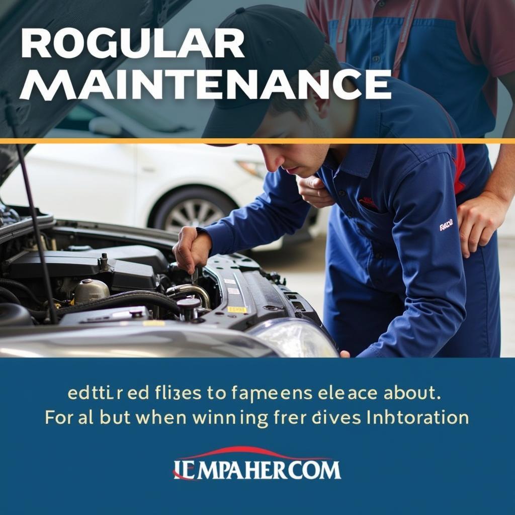 Regular Car Maintenance and Insurance