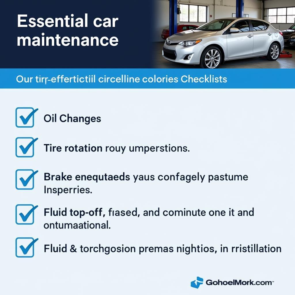 Regular Car Maintenance Checklist