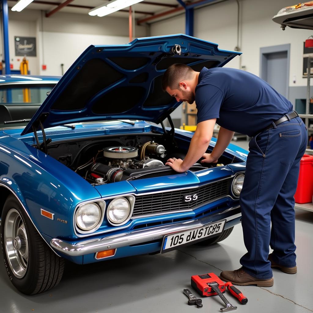 Regular Maintenance for an Old Car