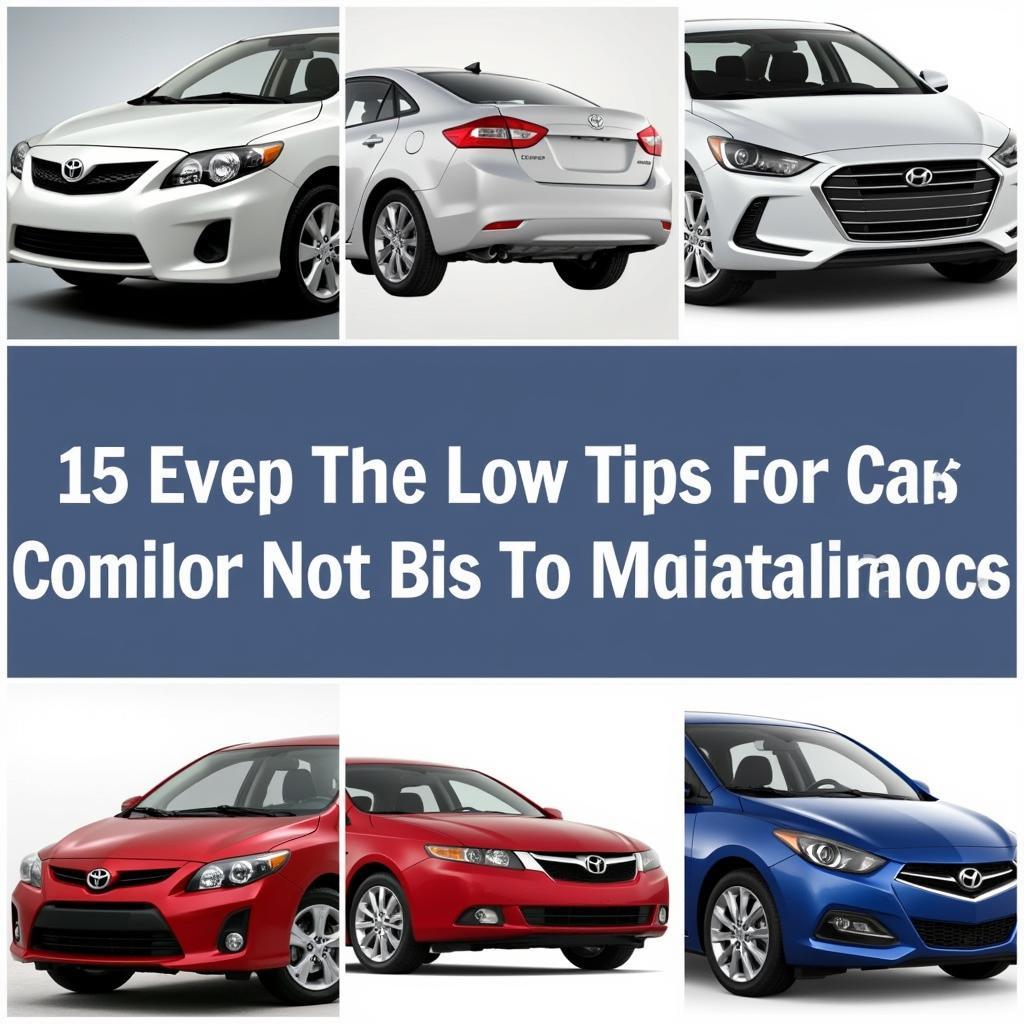 Top Low-Maintenance Car Models