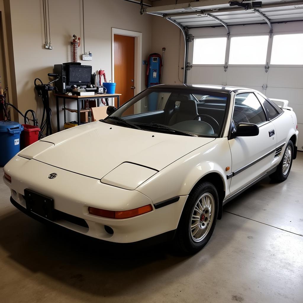 Reliable Older Sporty Cars: A classic Toyota MR2 in pristine condition, illustrating the potential for reliability and long-term performance in well-maintained older sporty cars.