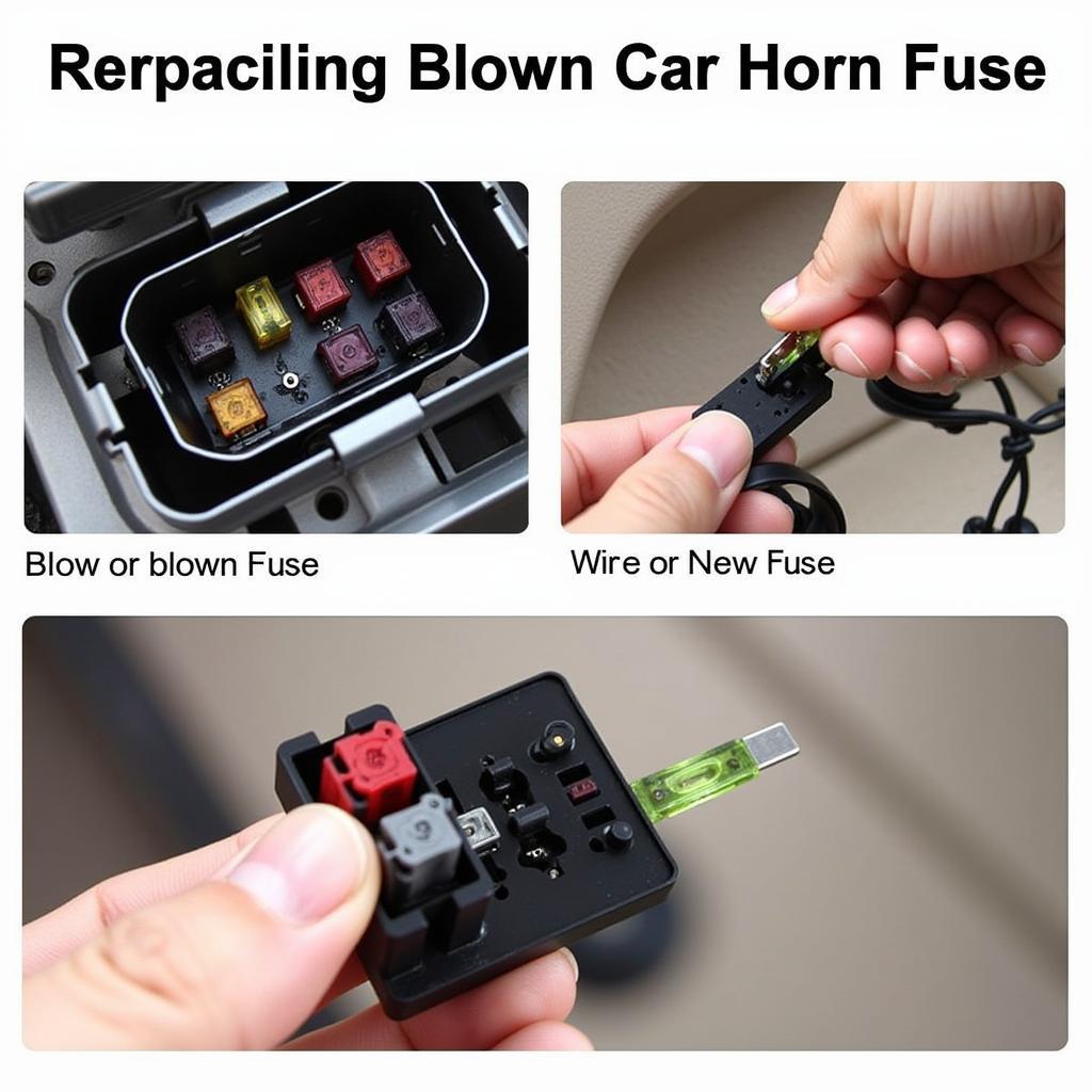 Replacing a Blown Car Horn Fuse