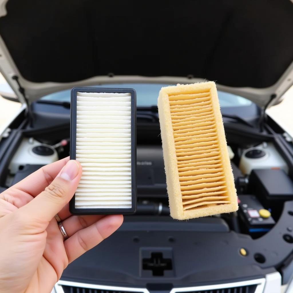 Replacing Car Air Filter