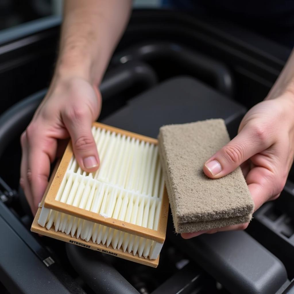 Replacing Car Air Filter DIY Maintenance