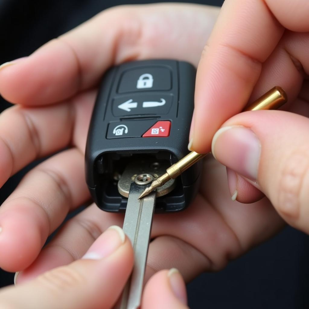 Replacing Car Key Fob Battery