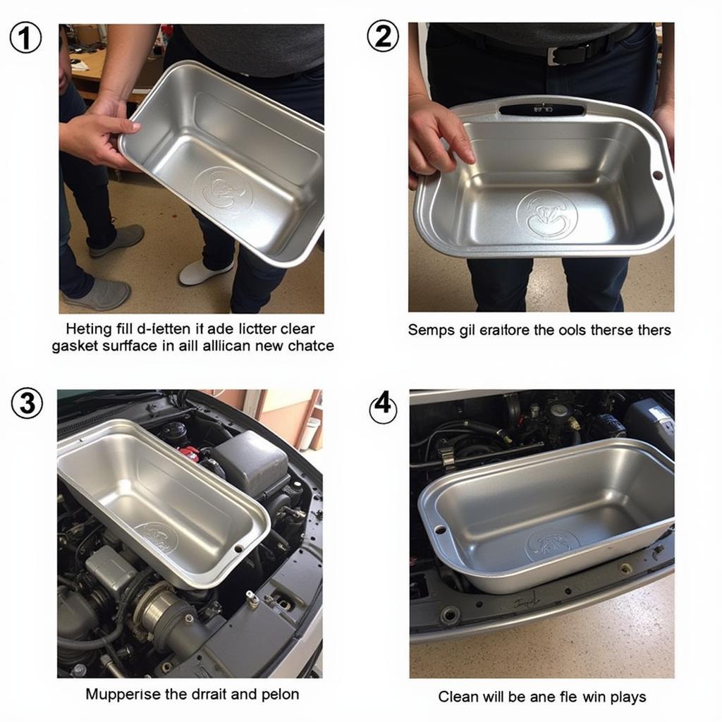 Replacing the Oil Pan Gasket on a Car