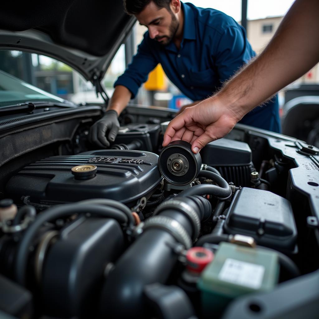 Car Maintenance Under the Hood in Rolla