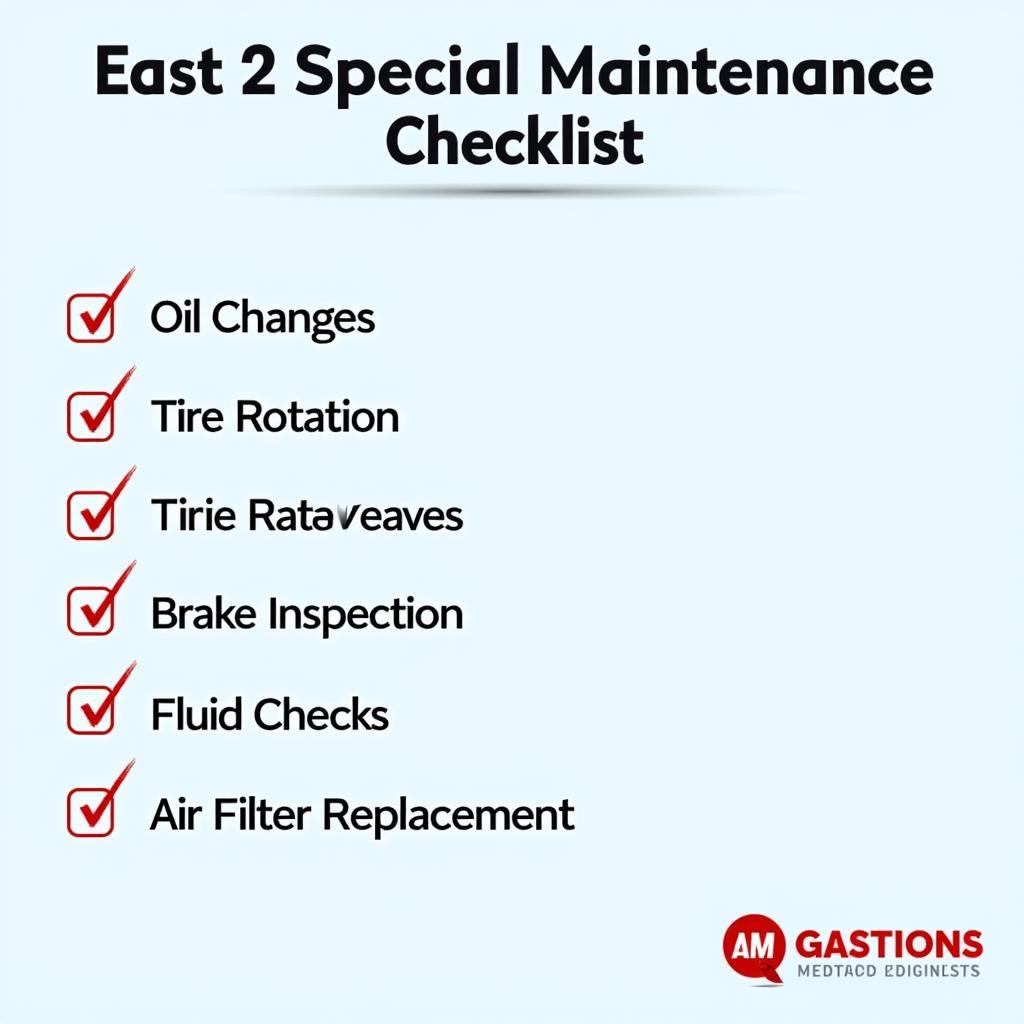 Routine Car Maintenance Checklist