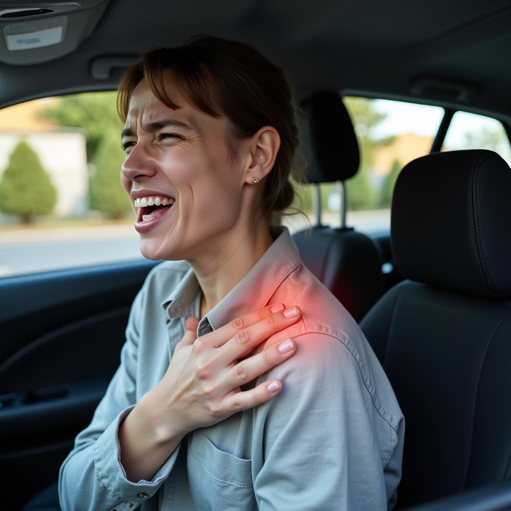 Shoulder Pain After a Car Accident