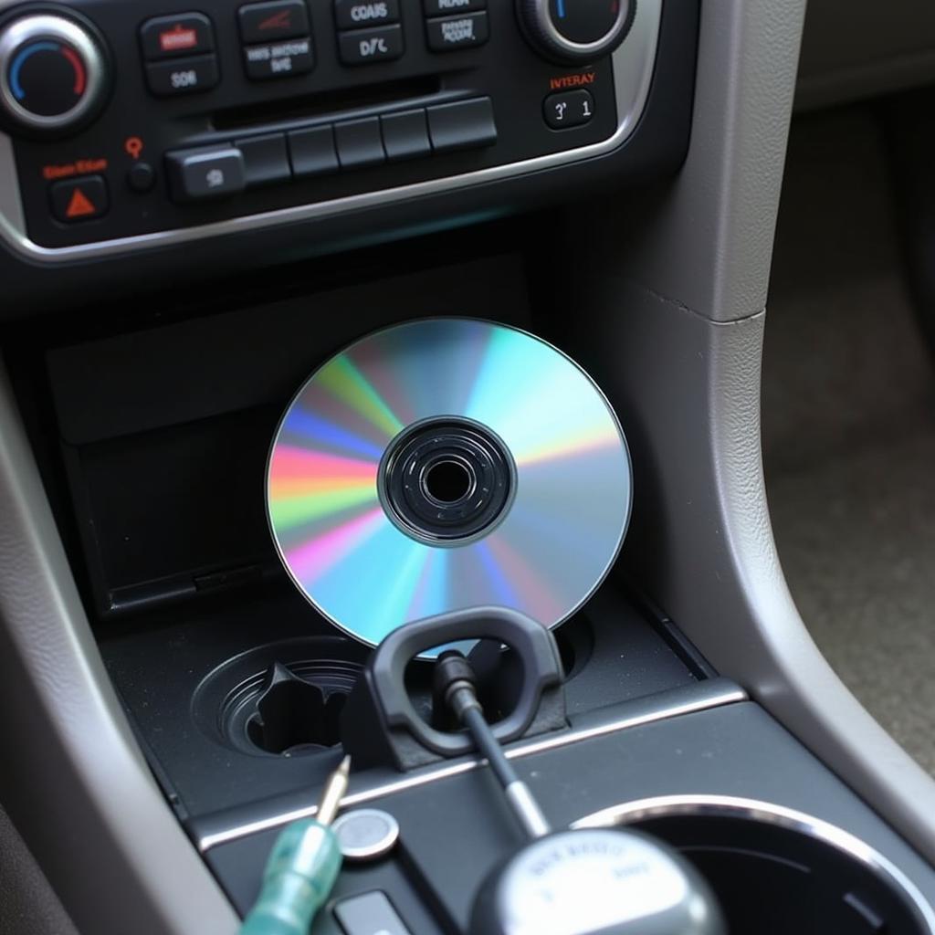 Troubleshooting a Six-Disc CD Player in a Car