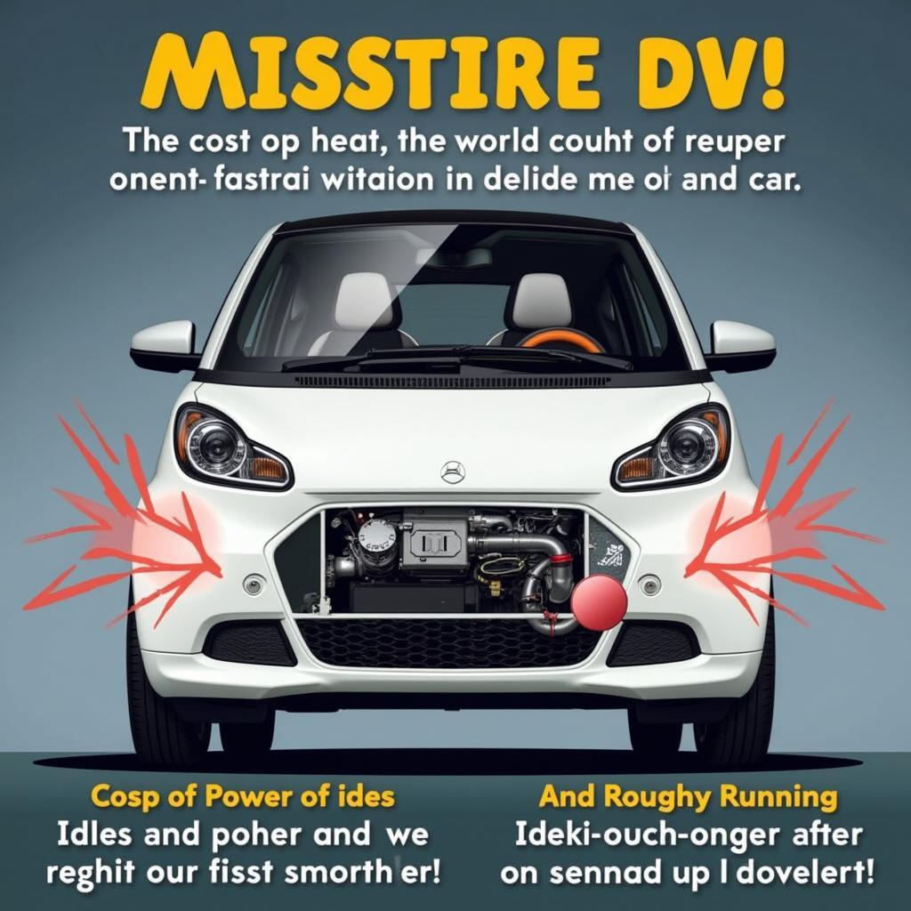 Smart Car Misfire Symptoms: Rough Idling and Loss of Power