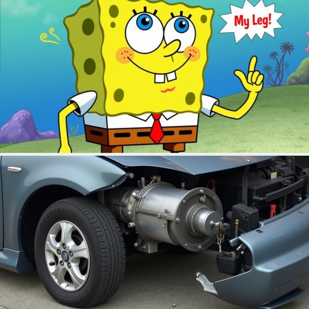 SpongeBob Transmission Failure Meme